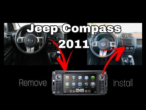 JEEP COMPASS | 2011 | Install touch screen 6.2