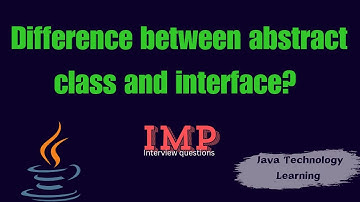 Difference between abstract class and interface in java ?