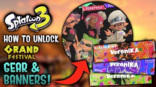 How to Get Grand Festival Gear & Banners in Splatoon 3