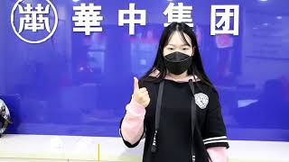HZ Black Fish Shape Mask wearing demonstration
