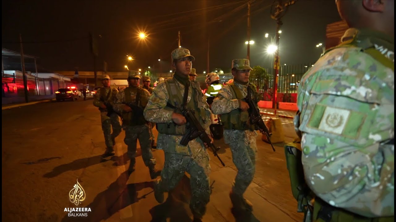 الجيش ينتشر في شوارع بيرو لمكافحة الجريمة