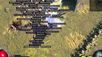 Path of Exile Dry Woods MAP lvl 71 Boss Kill