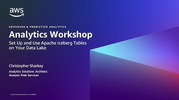 Set Up and Use Apache Iceberg Tables on Your Data Lake - AWS Virtual Workshop