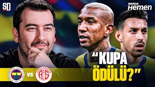 Şut Tehdi̇di̇ Önemli̇ Fenerbahçe - Antalyaspor, Talisca Kullanımı, Oğuz & Kostic, Yusuf Akçiçek