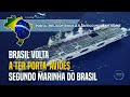 Porta-Helicópteros Atlântico da Marinha do Brasil agora é Porta-Aviões