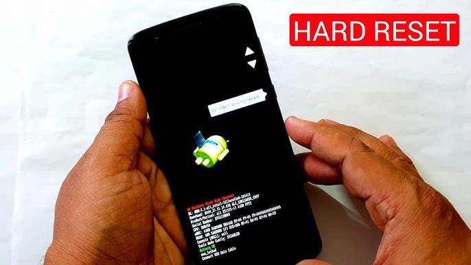 Moto G4 Play hard reset 