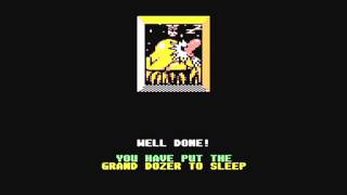 Commodore 64: Potsworth game ending by HiTec Software