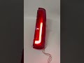 Scorpio Pillar Light Color: Red