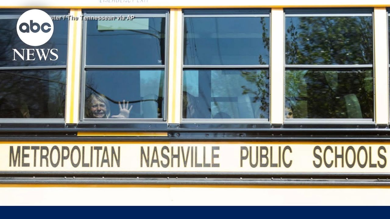Image of crying child captures shock of Nashville school shooting