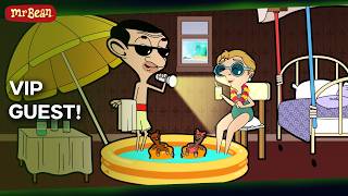 mr bean turned his flat into hotel mr bean adventures