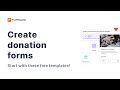 3 types of online donation forms to customize right now