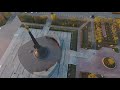 Вечный огонь. Монумент защитников Отечества (г. Астана).
