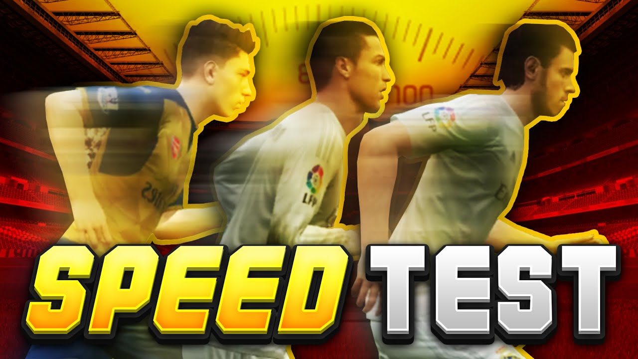 FIFA 16 SPEED TEST!! Fastest Players Vs Slowest Players?!