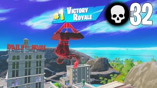 32 Elimination Solo vs Squad Win Full Gameplay Fortnite Chapter 3 (PC Controller)