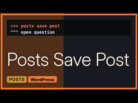 Wordpress: save_post hook is not called when post is saved (2 Solutions!!)