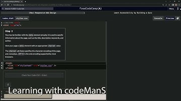 learn2code | freeCodeCamp (New) Responsive Web Design  -  Building a Quiz: Step 2
