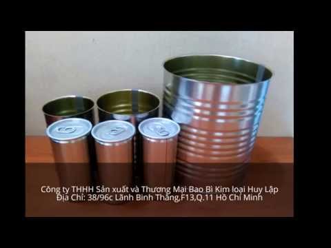 Video Chuyên sản xuất vỏ thùng đưng sơn,lon thiếc tráng... - youtube