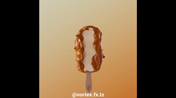 cg ice cream flip sim | Houdini | redshift