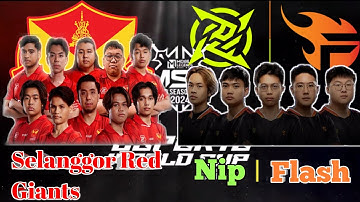SELANGGOR RED GIANTS VS NIP | FLASH | Day 4 | MLBB MSC 2024 Knockout Stage | Game 2 |