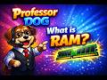 Professor DOG Explains What is RAM  | Computer Basics Ep 2