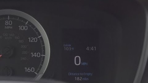 How accurate is the temperature reading on your car dashboard?