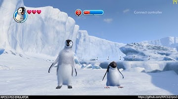 RPCS3 PS3 Emulator - Happy Feet Two Ingame! VULKAN (431a1ef9) LLVM