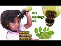 Powerful DIY MORINGA OIL for Hair growth thickness and healthy scalp