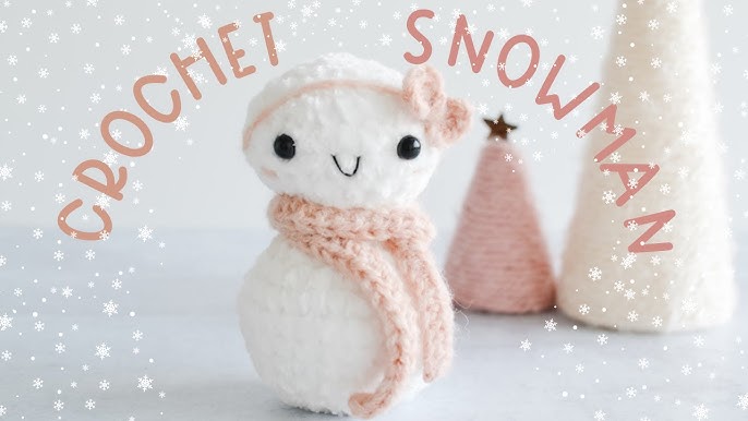 Mini Snowman Softie Pattern - Felt With Love Designs