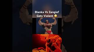 Street Fighter - Blanka Vs Zangief gets violent. #streetfighter