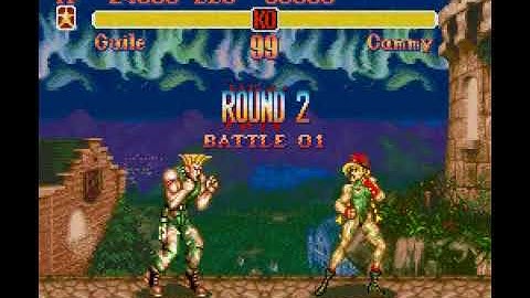 Guile vs Cammy