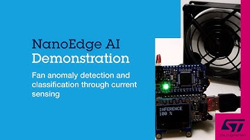 AI on STM32: fan anomaly detection and classification on current sensing with NanoEdge AI Studio