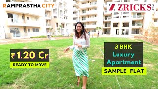 ₹1.25 Cr 🔑 3 BHK Luxury Apartment (1800 sq ft) 🚀 Ramprastha Primera, Dwarka Expressway, Gurgaon