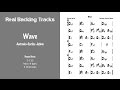 Wave - Real Jazz Backing Track - Play Along