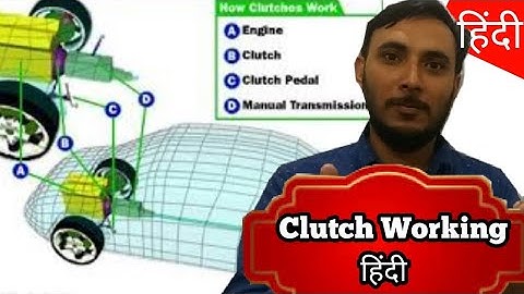 Working of Clutch in hindi || How clutch works || Working of clutch in car