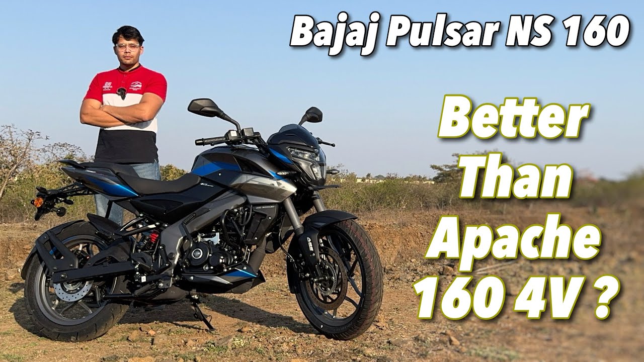 2024 Bajaj Pulsar NS 160 Review - Better Than TVS Apache 160 4V ??