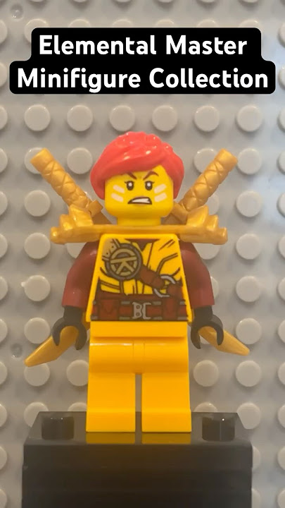 Elemental Master Minifigure collection #lego #ninjago #collection #minifigures #ninja #elemental