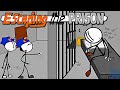 Escaping the Prison Stickman PrequelFunny hindi gameplayStory 