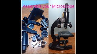 How to build and assemble the Microscope at home