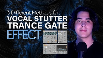 How to VOCAL STUTTER / TRANCE GATE Effect in any DAW - (Bicep, Silk, Bunt, Chainsmokers)