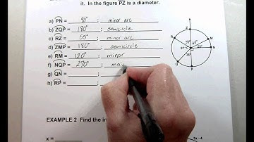 G2 Topic 5-2 More Arcs & Central Angles