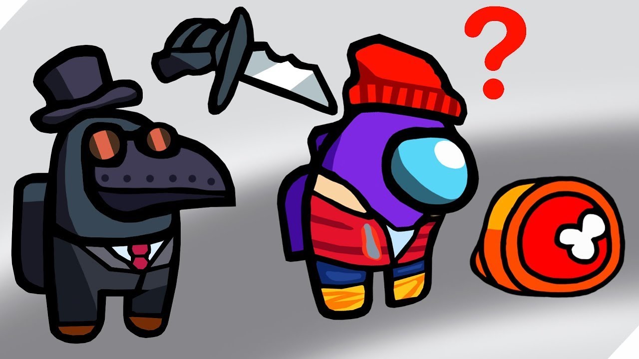 Рисуем мультфильмы 2 among us пак