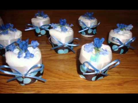 diaper cupcakes for baby showers
