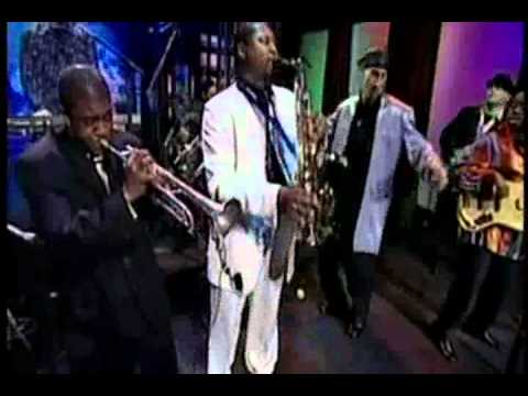 Shareef Clayton Trumpeter Performing on Carson Daly