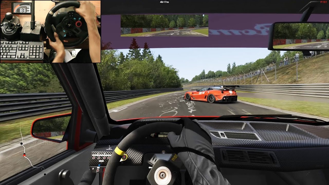 Alfa Romeo 155 Ti V6 Nordschleife Trackday Assetto Corsa