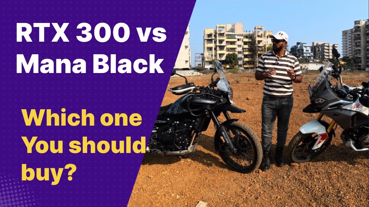 TVS RTX 300 vs Himalayan 450 Mana Black – Which One Should You Buy?