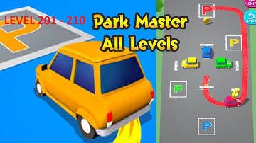 Park Master - Level 201-210 - Walkthrough Gameplay (iOS Android) - Babies & Kids Videos Games