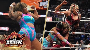 Hoogtepunten van de AEW Tailgate Brawl: Nightingale & Cameron vs. Bayne & Ford! | 18-10-2025
