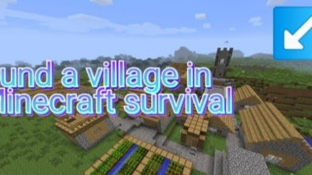 I Found Village In Minecraft Survival Series|#gameplay 1 - YouTube