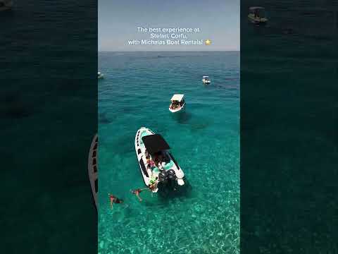Dacă ajungeți în Corfu, nu ratați Stelari și o excursie cu Michalas Boat Rentals