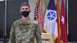 V Corps Know Your Defender Soldier Highlight